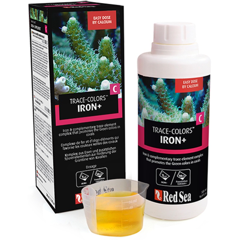 Red Sea Trace Colors C Supplement - Iron, Manganese and others (500ml)