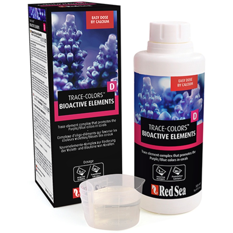 Red Sea Trace Colors D Supplement - Bioactive Elements (500ml)